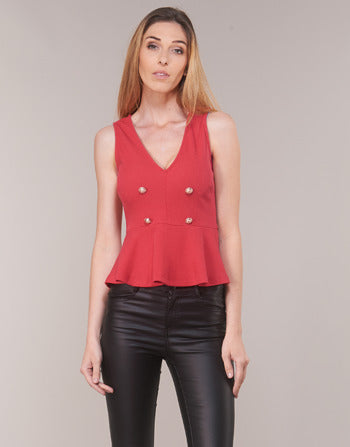 Blouses femmes Moony Mood  KITTILE  Rouge