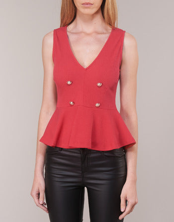 Blouses femmes Moony Mood  KITTILE  Rouge