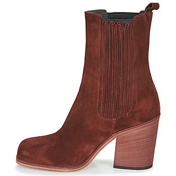 Bottines femmes Fru.it  CHELIN  Rouge