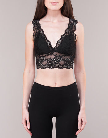 Triangles / Sans armatures femmes Pieces  PCLINA  Noir