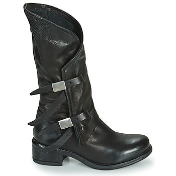 Bottes femmes Airstep / A.S.98  ISPERIA BUCKLE  Noir