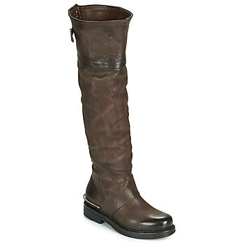 Bottes femmes Airstep / A.S.98  BRET HIGH  Marron