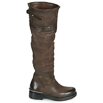 Bottes femmes Airstep / A.S.98  BRET HIGH  Marron