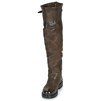 Bottes femmes Airstep / A.S.98  BRET HIGH  Marron
