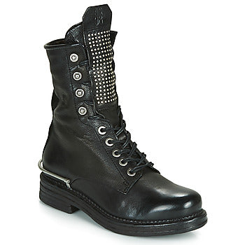 Boots femmes Airstep / A.S.98  BRET METAL  Noir