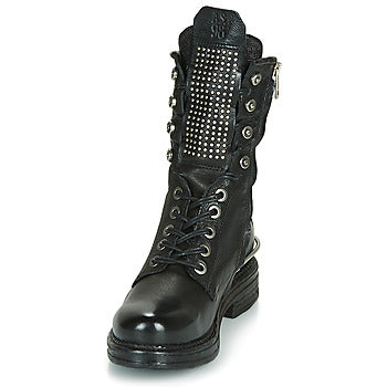 Boots femmes Airstep / A.S.98  BRET METAL  Noir