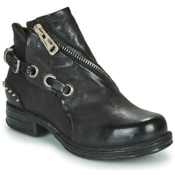 Boots femmes Airstep / A.S.98  SAINT EC CLOU  Noir