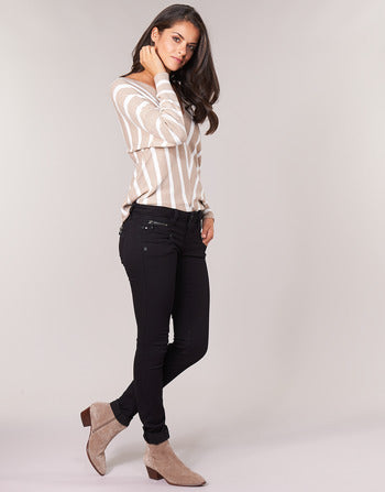 Jeans femmes Freeman T.Porter  ALEXA SLIM S-SDM  Noir