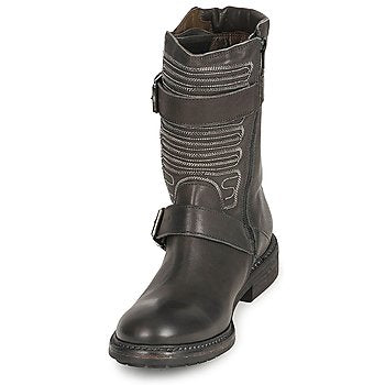 Boots femmes Fru.it  ARLINE  Noir