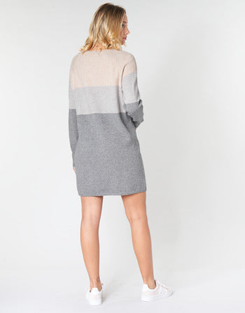 Robe courte femmes Only  ONLLILLO  Gris