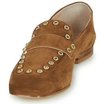 Mocassins femmes Fru.it  LEVITA  Marron