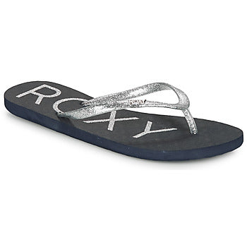 Tongs femmes Roxy  VIVA SPARKLE  Noir