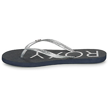 Tongs femmes Roxy  VIVA SPARKLE  Noir