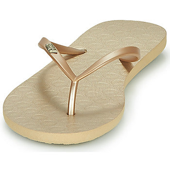 Tongs femmes Roxy  VIVA V  Doré