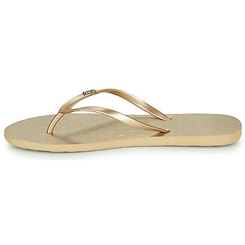 Tongs femmes Roxy  VIVA V  Doré