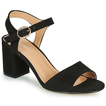 Sandales femmes Moony Mood  MEGANE  Noir
