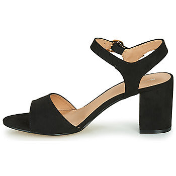 Sandales femmes Moony Mood  MEGANE  Noir