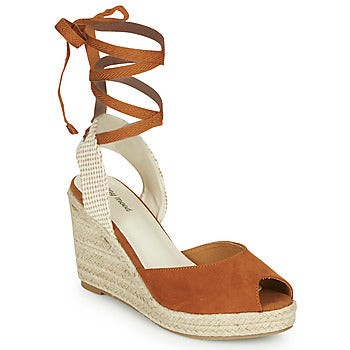 Sandales femmes Moony Mood  MONICCA  Marron