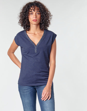 T-shirt femmes Morgan  DMAYA  Bleu