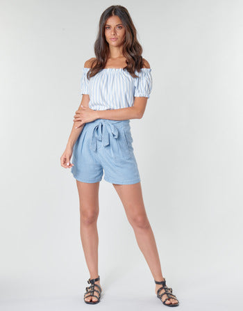 Short femmes Vero Moda  VMMIA  Bleu