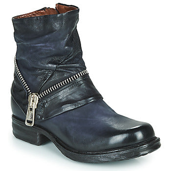Boots femmes Airstep / A.S.98  SAINT EC ZIP NEW  Bleu