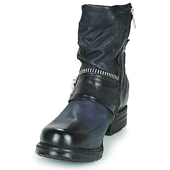 Boots femmes Airstep / A.S.98  SAINT EC ZIP NEW  Bleu