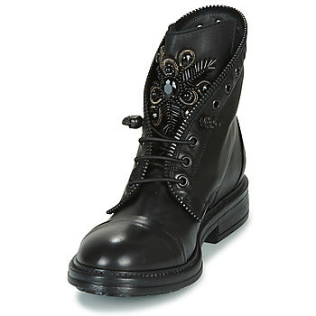 Boots femmes Fru.it  ADIETE  Noir