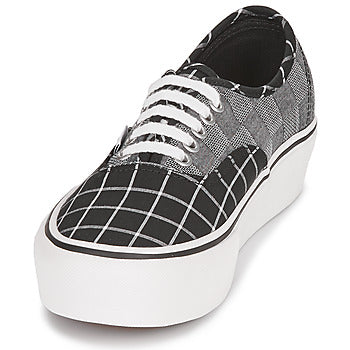 Baskets basses femmes Vans  AUTHENTIC PLATFORM 2.0  Gris