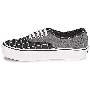 Baskets basses femmes Vans  AUTHENTIC PLATFORM 2.0  Gris