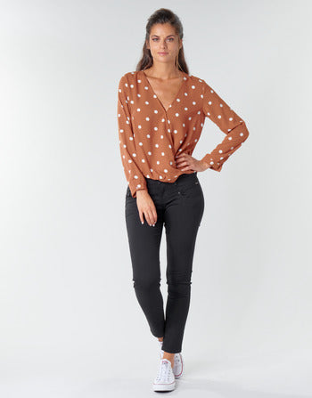 Jeans femmes Freeman T.Porter  ALEXA CROPPED S-SDM  Noir