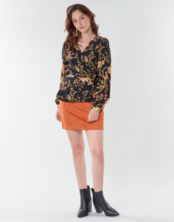 Jupes femmes Vero Moda  VMDONNADINA  Orange