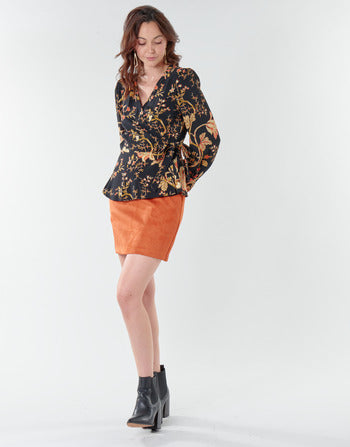 Jupes femmes Vero Moda  VMDONNADINA  Orange