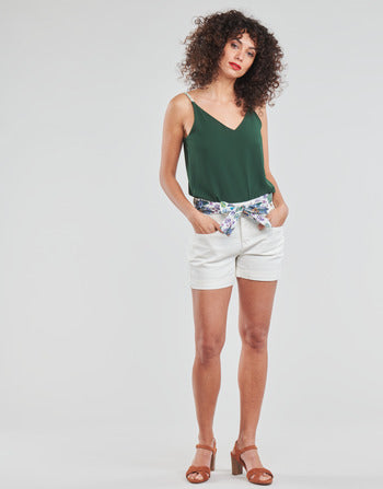 Short femmes Freeman T.Porter  GINGER MUZEY  Blanc