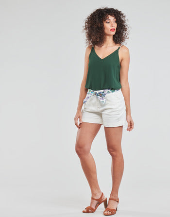 Short femmes Freeman T.Porter  GINGER MUZEY  Blanc