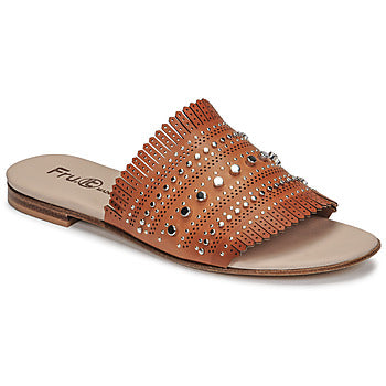 Mules femmes Fru.it  6765-100-CUOIO  Marron