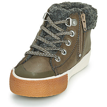 Baskets montantes femmes Victoria  Tribu  Blanc