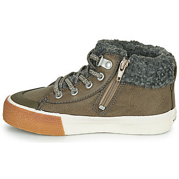 Baskets montantes femmes Victoria  Tribu  Blanc