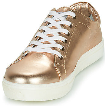 Baskets basses femmes Pataugas  TWIST/N F2F  Doré