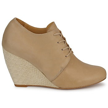 Boots femmes D.Co Copenhagen  EMILY  Beige