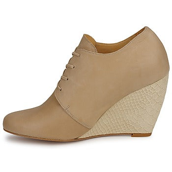 Boots femmes D.Co Copenhagen  EMILY  Beige