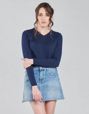 Pull femmes BOTD  OWOXOL  Marine