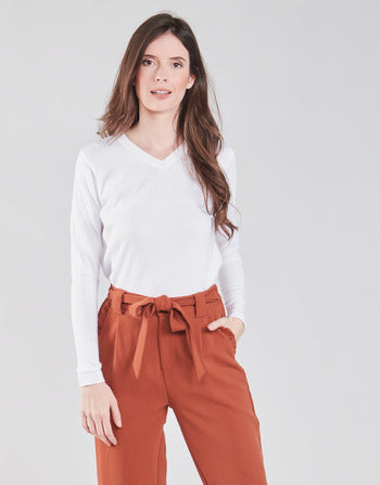Pull femmes BOTD  OWOXOL  Blanc
