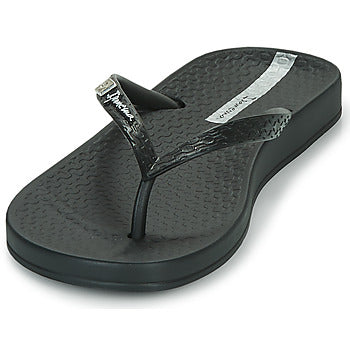 Tongs femmes Ipanema  IPANEMA ANAT BRASILIDADE FEM  Noir