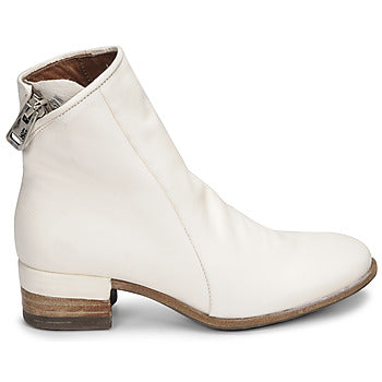 Bottines femmes Airstep / A.S.98  GIVE ZIP  Blanc