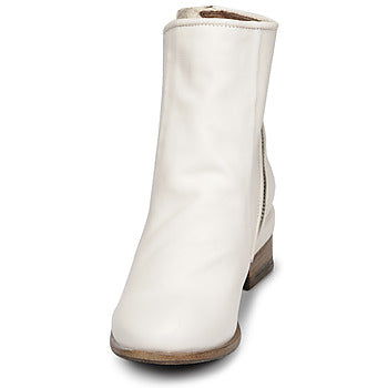 Bottines femmes Airstep / A.S.98  GIVE ZIP  Blanc