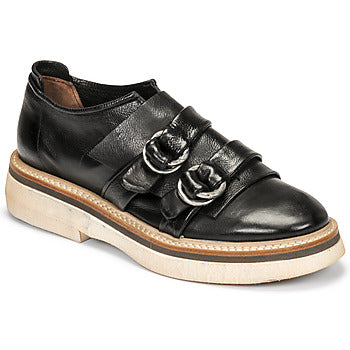 Derbies femmes Airstep / A.S.98  IDLE MOC  Noir