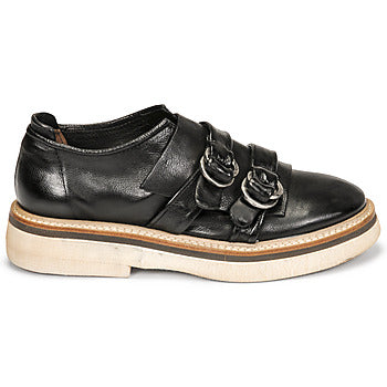Derbies femmes Airstep / A.S.98  IDLE MOC  Noir