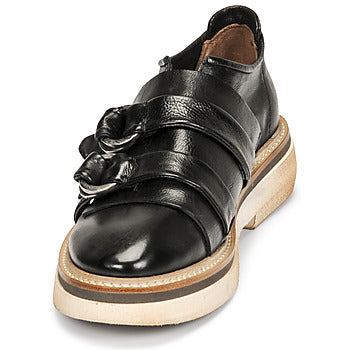Derbies femmes Airstep / A.S.98  IDLE MOC  Noir