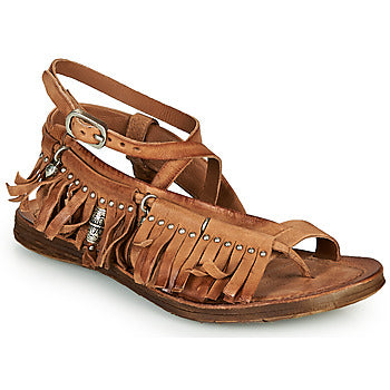 Sandales femmes Airstep / A.S.98  RAMOS FRANGE  Marron