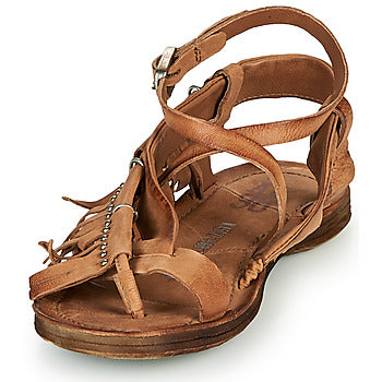 Sandales femmes Airstep / A.S.98  RAMOS FRANGE  Marron